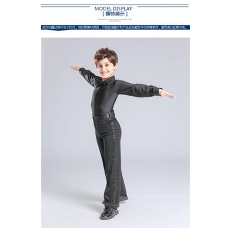 Boys Latin Dance Practice Costume Performance