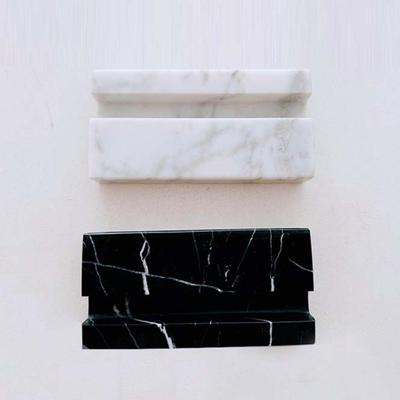 Stable Support Mobile Phone Holder Marble Card Stand Organizer Business Card Holder  Home Decor