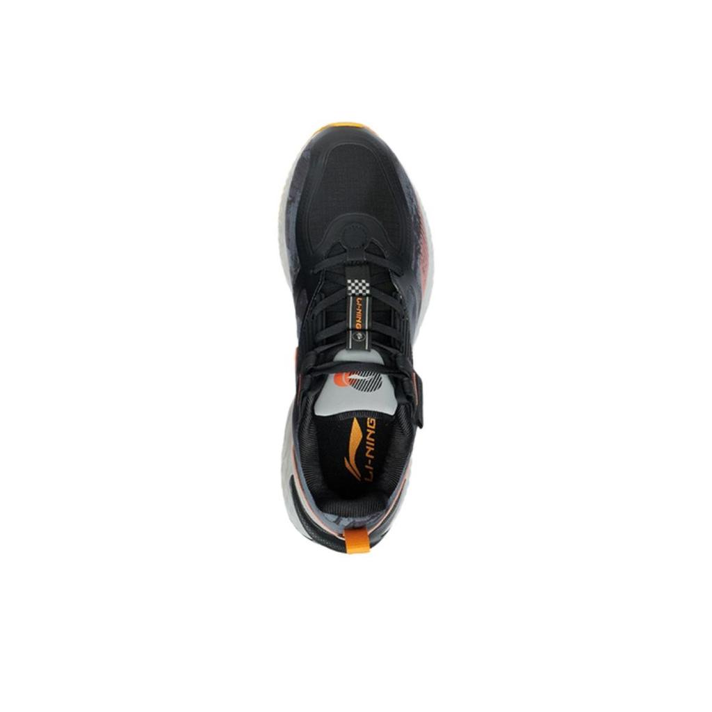 Li Ning Protective Cloud Non-Slip Wear-Resistant Shock Absorbing Low-Top Running Shoes Men Sneakers Gray AGLR233-1