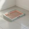 Dog Potty Tray SpillResistant Pee Easy to Washable Screen Training Toilet for Apartment