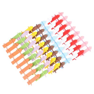 5Pcs Miniature Small Wood Fence Diy Fairy Garden Micro Dollhouse Gates Decor