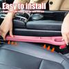 2Pcs Car Seat Gap Filler Organizer PU Waterproof Universal Car Seat Gap Anti-leak Stopper Strip 2Slot Seat Gap Storage Organizer