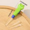 Kids Earpick LED Flashlight Baby Ear Cleaner Wax Removal Tweezer Luminous Cartoon Ear Pick Cleaning Ear Care Tools