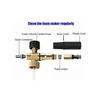 Tool Daily Short Pressure Washer Gun with Foam Cannon, 1/4 Inch Quick Connector, with 5 Pressure Washer Nozzle Tips, 1 Liter