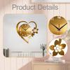 Acrylic Wall Clock, Silent, for Hanging In The Office Or Living Room, Ideal Housewarming Gift