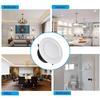 Vent Cover 75MM, 100MM, 150MM, 200MM ABS Air Conditioning Ventilation Diffuser Adjustable Louver Circular Air Outlet