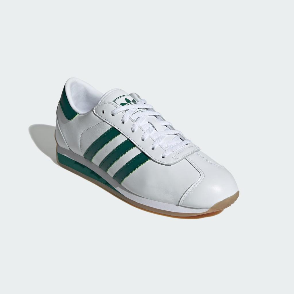 adidas Country II IG4551 Men's Originals Sneakers Cloud White / Collegiate Green / Cloud White
