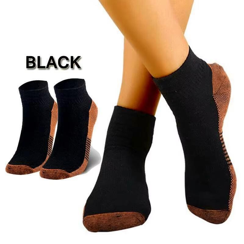 1 Pair Plantar Faciitis Compression Socks Foot Support Ankle Arthritis Socks Breathable Foot Heel Arthritis Sport Socks