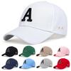 Unisex A Letter Side Ar Embroidery Baseball Caps Spring And Autumn Outdoor Adjustable Casual Hats Sunscreen Hat Sports Golf Cap