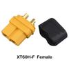 5 Pairs of Male Female XT60H Connectors with Sheath Housing Nylon Connectors Plugs Copper Electrical Wire Terminal