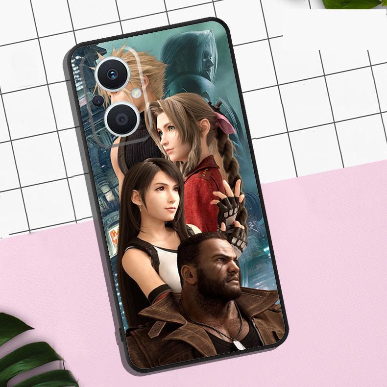 Final Fantasy Case For OPPO Reno 13F 12F 11F 8T 7 8 10 11 12 13 Pro OPPO Find X8 X6 Pro X3 X5 Lite Cover