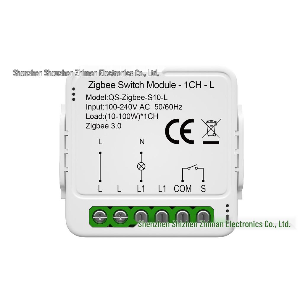 Zigbee Tuya Smart 123-Way Single-Live Wire Switch Relay