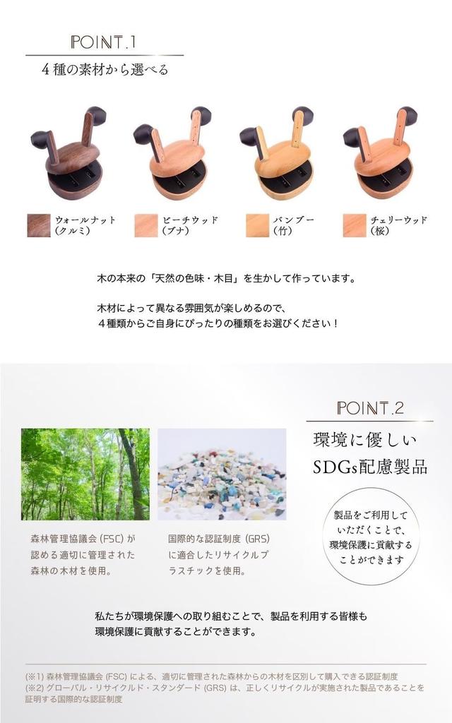 Natural Wood Wireless Earbuds with Clear Sound Bluetooth and Made with Natural of Stylish Clear Sound and Long Wood Wireless Quality 5.3, Waterproof,