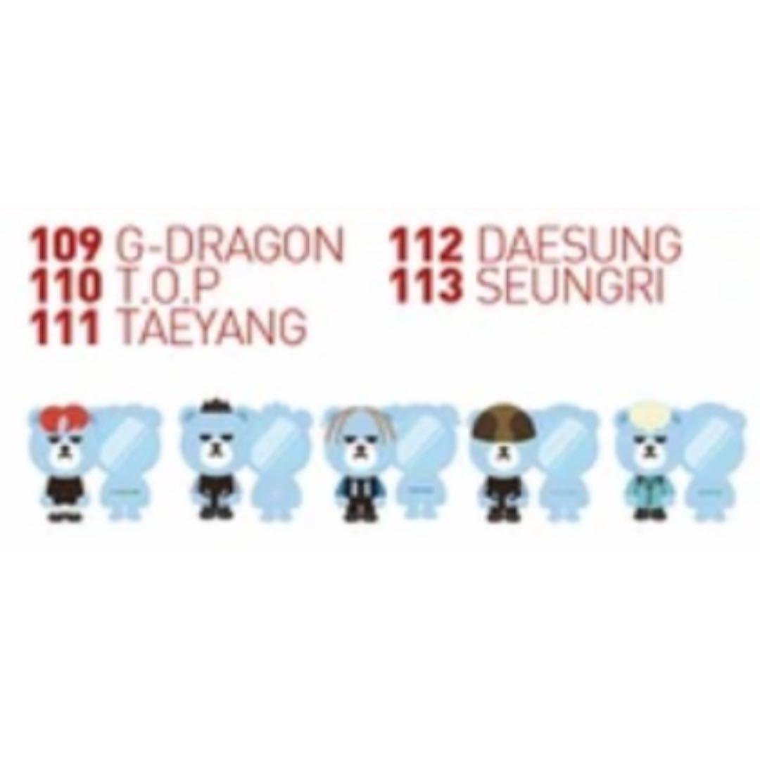 

[Б/У] / Товары для концерта BIGBANG в Сеуле Зеркало Дэсона