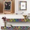 10m/roll Decorative Sticker Roll Self Adhesive Chalkboard Border Trim  Craft Display