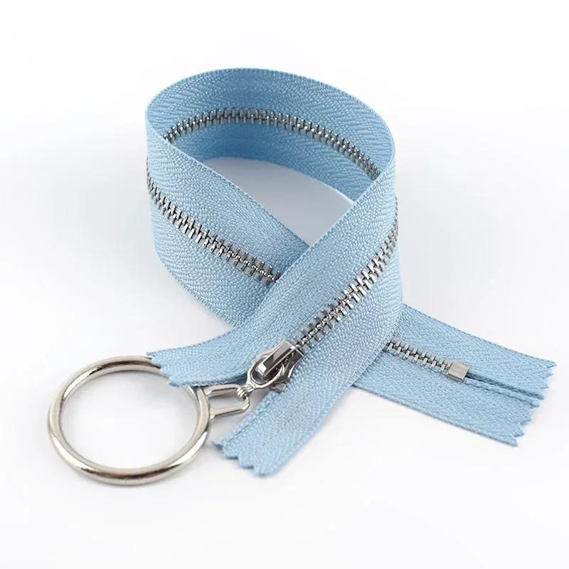 5 Stück Meetee Metallreißverschluss zum Nähen 3# 15-30cm Endlosreißverschluss Verschluss Tasche Geldbörse Dekorative Reißverschlüsse Reparatur DIY Bekleidungszubehör