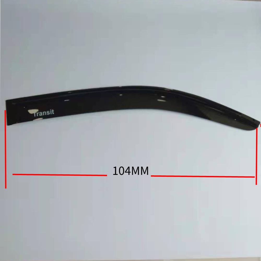 Ford Transit Acrylic Rain Guard Visor: Car Window Deflector & Shield Modification.