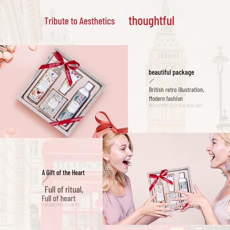 CATH KIDSTON Wild Rose & Quince Body & Hand Care Gift Set