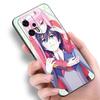Anime Zero Two Darling Black Silicone Phone Case For Xiaomi POCO X3 X4 NFC F5 M3 M4 M6 X5 X6 Pro F3 F4 GT 5G C55 C65 M5
