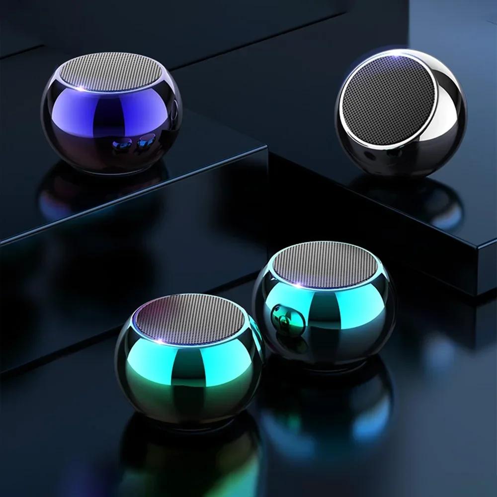 M3 Drahtloser Bluetooth-Lautsprecher Soundbox Publikum Metall Stereo Surround Subwoofer Klein Mini Tragbare Bluetooth-Lautsprecher