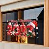 Static Window Clings Cartoon Pattern Holiday Decorations Christmas Stickers  Holiday Season