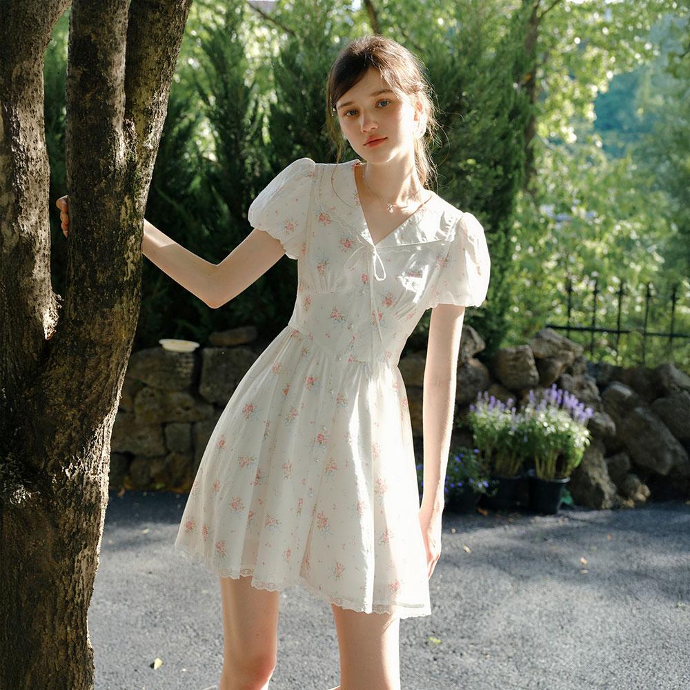 CEST MOIDEW Cest_Pure Floral Mini Dress