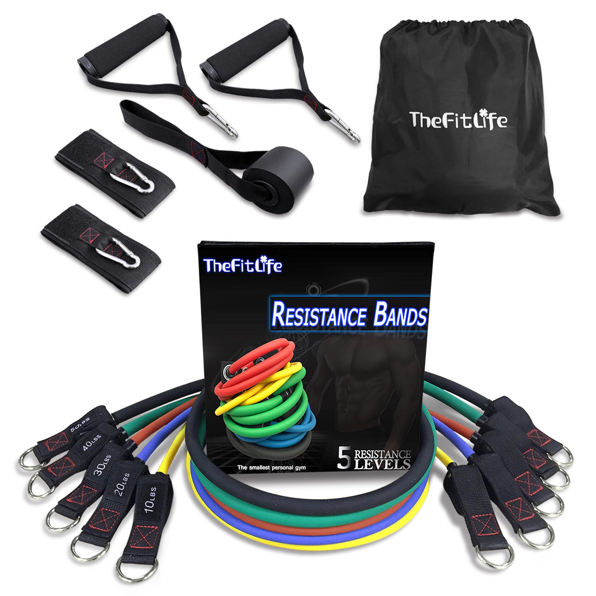 

TheFitLife Training Tubes (Yellow, Blue, Red, Green, Black)