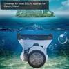 Tteoobl Unterwasser Wasserdichtes Tauchgehäuse Tasche 20M für Nikon DSLR Kameras