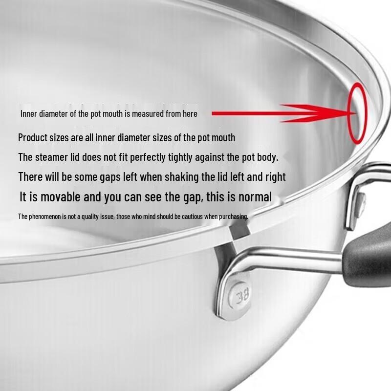 Supor 304 Edelstahl Doppelschichtdampfgarer