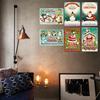 Merry Christmas Metal Tin Sign Plaque Santa Claus Posters New Year Iron Painting Home Bar Cafe Pub Decoration Wall Art Plates
