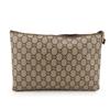 Used GUCCI Business Bag GG Plus Beige Clutch Bag