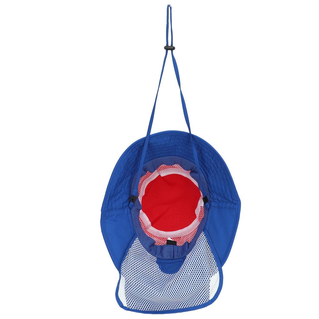 Kids Sun Hat Multipurpose UV Protection Breathable Windproof Wide Brim Sun Protection Hat for Outdoor Travel Beach