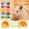 Hamster Rodents Hideaway Toy Gerbil Bed Hideouts Pet Tunnel Cave for Ferrets Hamster Guinea Pigs Sleeping Hideaway Tube