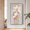 Modern Flower Wall Art Poster Print Nordic Minimalist Lily Canvas Picture Bedroom Wall Decoration Painting for Living Room Aisle