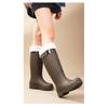 Cotton Insulated Waterproof Anti Slip Women's Rain Shoes
