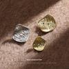 10Pcs Square Buttons Versatile Clothes Jacket Sweater Cardigan Special-Shaped Buttons High-End Beautiful Exquisite Metal Buttons