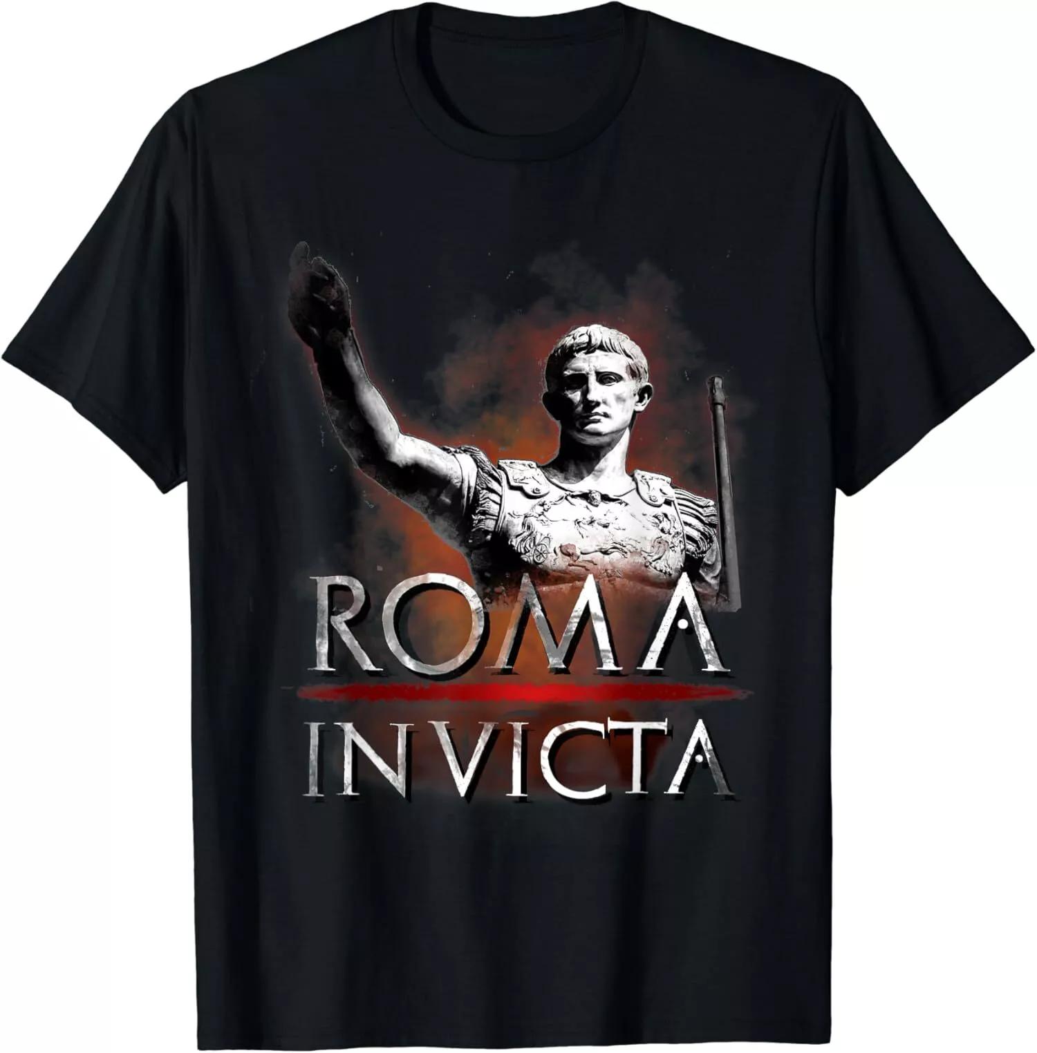

Rome Invicta SPQR Ancient Roman Empire Legion TShirt 100 Cotton ONeck Summer Short Sleeve Casual Mens Tshirt Size S3XL S