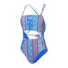 Womens/Ladies Paisley Swimming One Piece Swimsuit