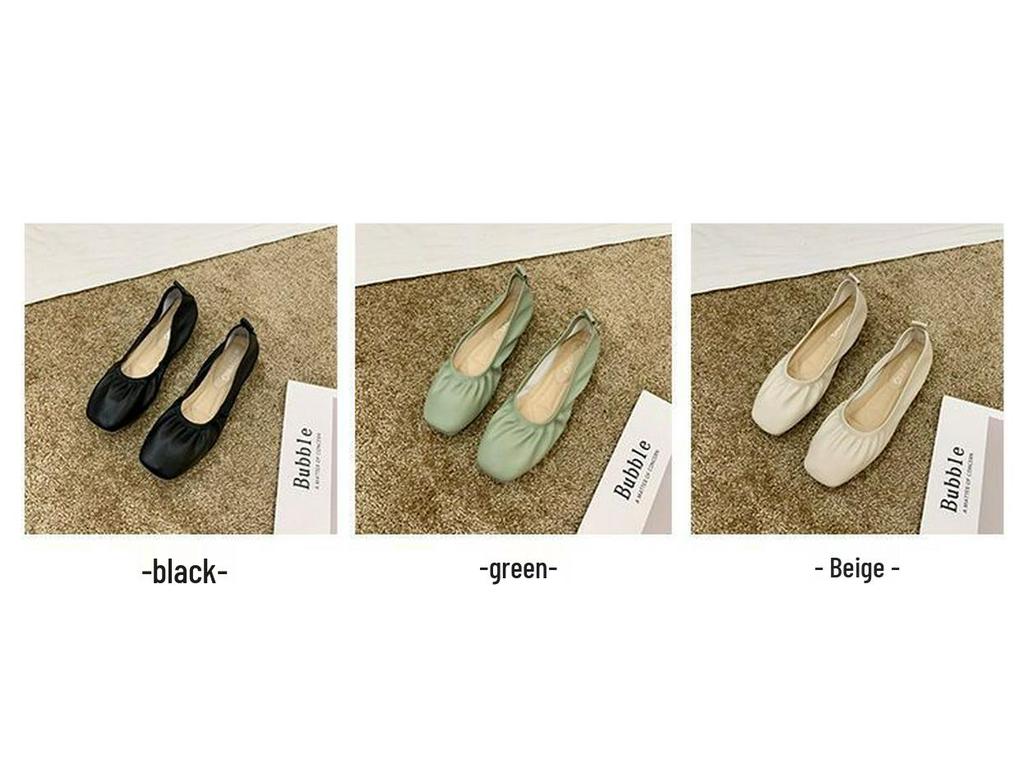 2025 Women's Soft Leather Moccasins - Versatile Flat Shoes for Spring & Autumn