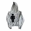 Europäischer und amerikanischer Stil einfarbiger bedruckter locker sitzender Street-Fashion-Hoodie mit langen Ärmeln für Männer und Frauen