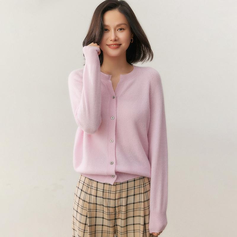 Qinghe 100% Pure Cashmere Women's Sweater - Ultra Soft Luxury Winter Pullover