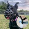 Comfortable Soft Rubber Dog Basket Muzzle Anti Biting Chewing Sturdy Dog Muzzle Pet Cage Mouth Cover for Small Medium Large Dogs