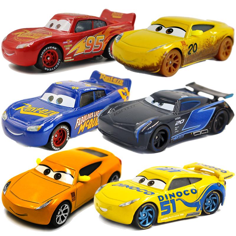 Cars 3 McQueen & Jackson Storm Alloy Model Toy