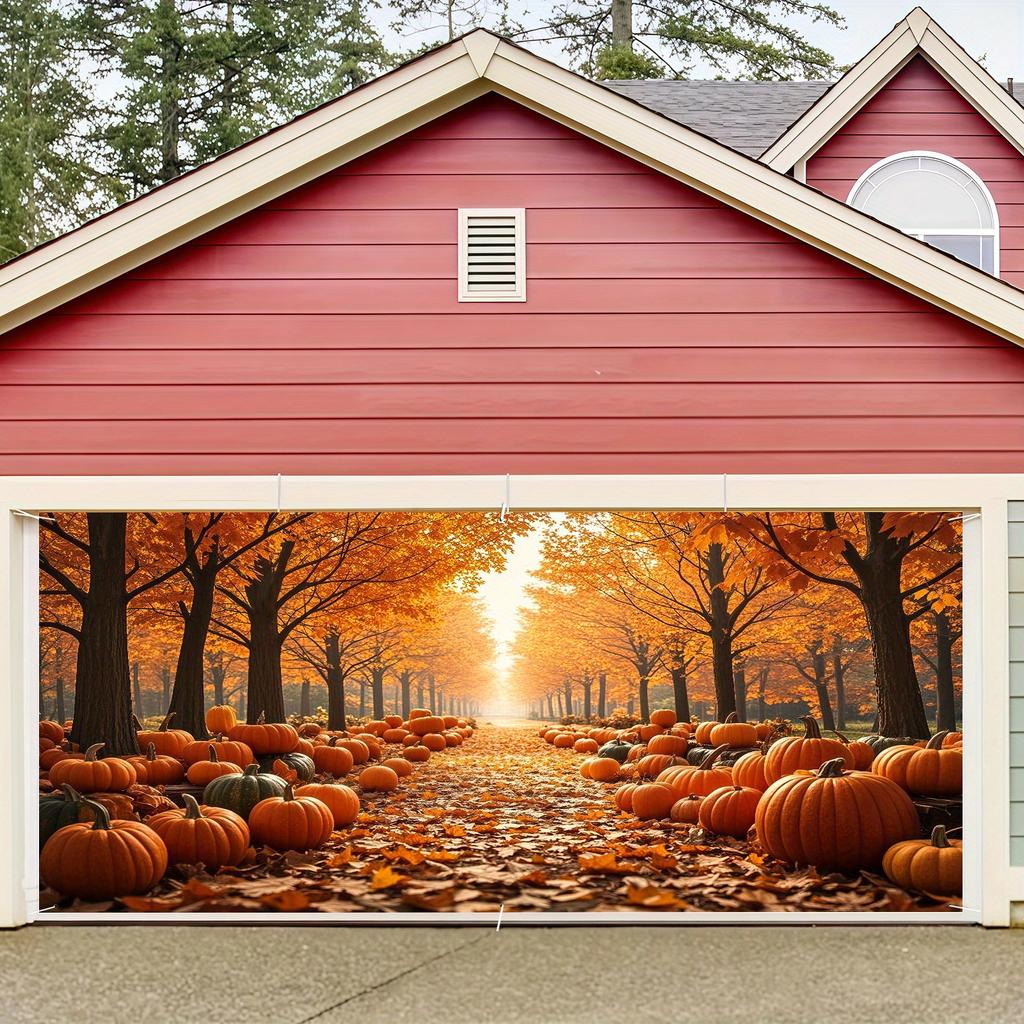 Party banner made of polyester for garage decoration during the Autumn Harvest Festival.PMJ
