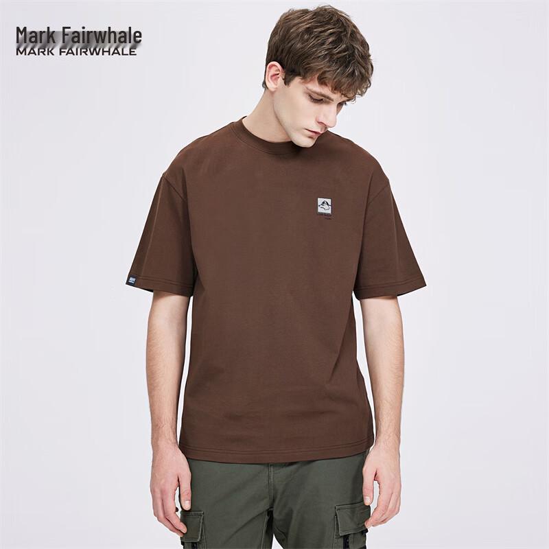Mark Huafei Men's 10A Antibacterial Embroidered Short Sleeve T-Shirt