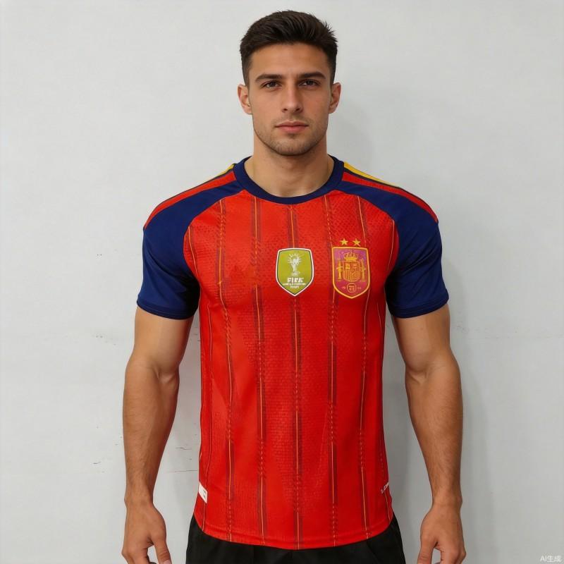 Football Jersey Short Sleeve Breathable Sports Top Men Women Adult