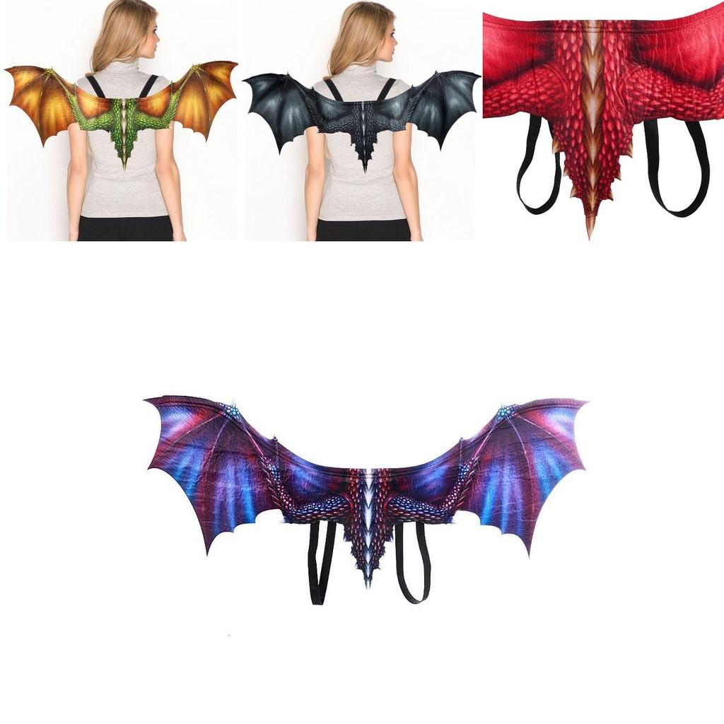 Vivid Non-woven Dragon Wings Cosplay Props For Halloween Parties And Role Play