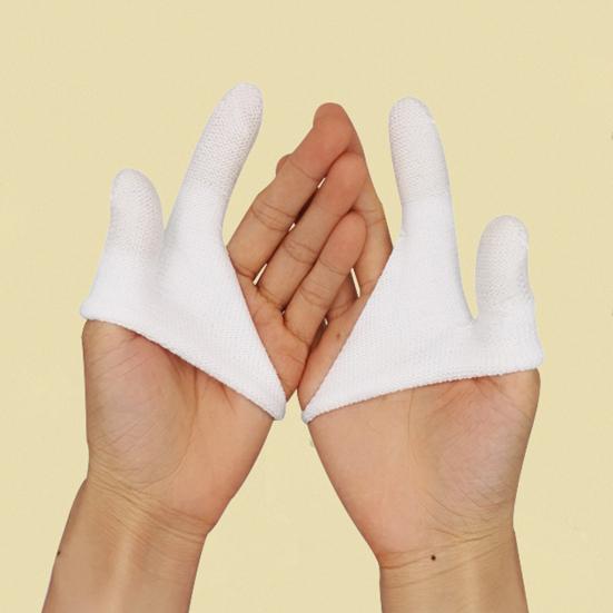 Hundezahnbürste Zahnpflege Weiche Baumwolle Zwei-Finger-Zahnbürste Katze Hund Oral Zähne