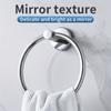 1 Piece Stainless Steel Towel Ring, Wall Mounted Rust Proof Circular Towel Holder Drilling Towel Rack Bar Suitable For Bathroom Lavatory