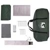 Family Tent Olive Green 500 x 400 x 230 cm Polyester and Steel